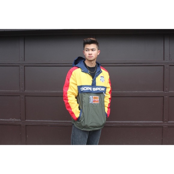 dope windbreaker jackets